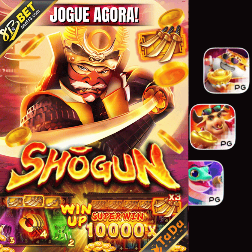 813bet plataforma - jogue agora - shogun slots