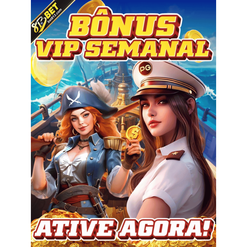Bônus 813bet VIP semanal - ativo agora