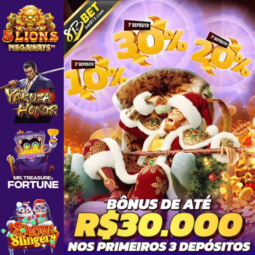 bonus de ate R$30.000 Nos primeiros 3 depositos