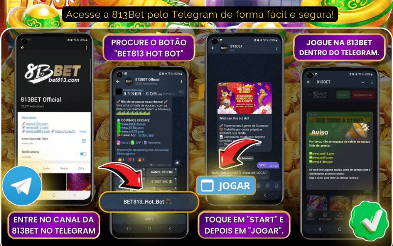 play 813bet games on 813bet telegram