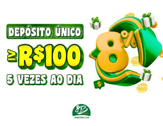 Bônus Diário 8% na 813bet – Ganhe Extra em Cada Depósito